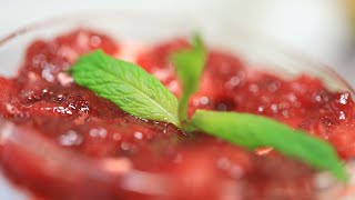 Verrine Pancakes fraises - كؤوس لتحلية بالبان كيك والفراولة