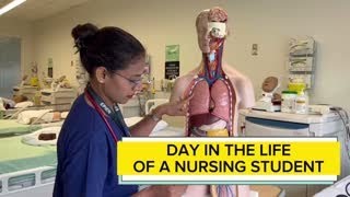 Day in the life of a nursing student