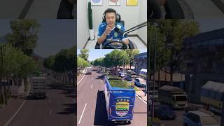 KICAU MANIA BARENG BUS PERSIB BANDUNG DI PUSAT KOTA BANDUNG #game #eurotrucksimulator2