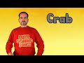 CRAB BSL | British Sign Language for CRAB | Sign CRAB BSL | Sign Language for CRAB | How to SignCRAB