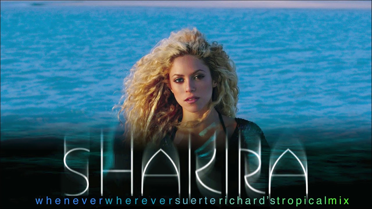 Shakira Whenever Wherever Album Cover