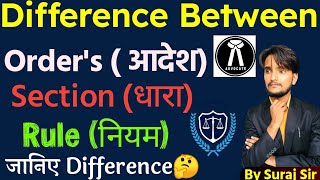 Celebrity CPC - Know the difference between Section & Order & Rules in an easy way #llb #sections #Order Rules Net Worth