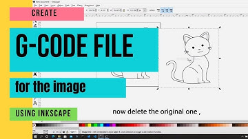 How to create a G-code file for the image