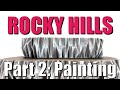 Rocky Hills for Your Village Platforms (Part 2: Painting)