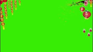 Best Chinese New Year Decoration Green Screen