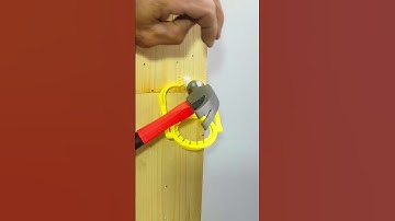 How to Make a Simple Hammer Holder #shorts #DIY #tools #lifehacks #tips #tricksandtips