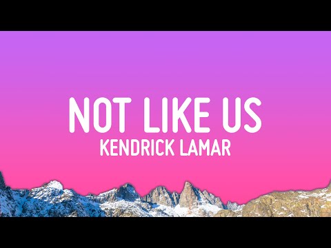 Kendrick Lamar - Not Like Us (Lyrics) (Drake Diss) - YouTube