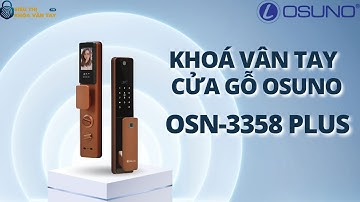 Khóa vân tay cửa gỗ Osuno OSN-3358 Plus