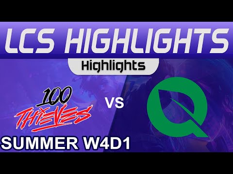 100 vs FLY Highlights LCS Summer Season 2023 W4D1 100 Thieves vs FlyQuest by Onivia