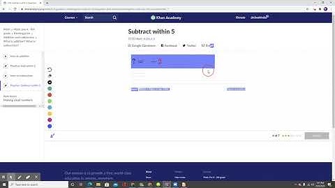 Kindergarten Math | Lesson 13 | Subtract within 5