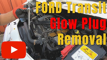 Ford Transit Glow Plug Removal - Important Info incl Torque Specs 2.4 TDDI