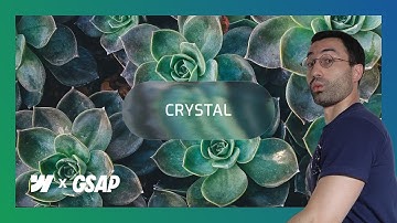 Glassy Button with SVG Filters + GSAP Hover Animation (Webflow Tutorial)