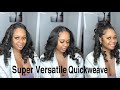 NATURAL VERSATILE QUICKWEAVE WITH LEAVE OUT
