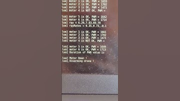 [DroneTakeoff] Test 04 - AUTO mode, M4 motor - Disarm by PWM Values