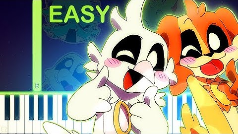 Dream Everyday! | DAYDREAM CRITTERS THEME SONG - EASY Piano Tutorial