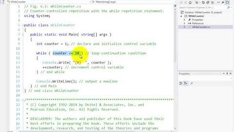 Essentials of Counter-Controlled Repetition | learn c# | step by step c# | part 19