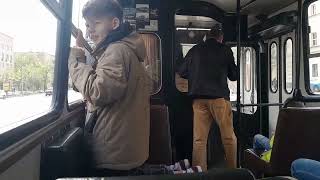 круг победы 2024 поездка на ретро автобусе икарус 280 33  приехали воробьёвы горы