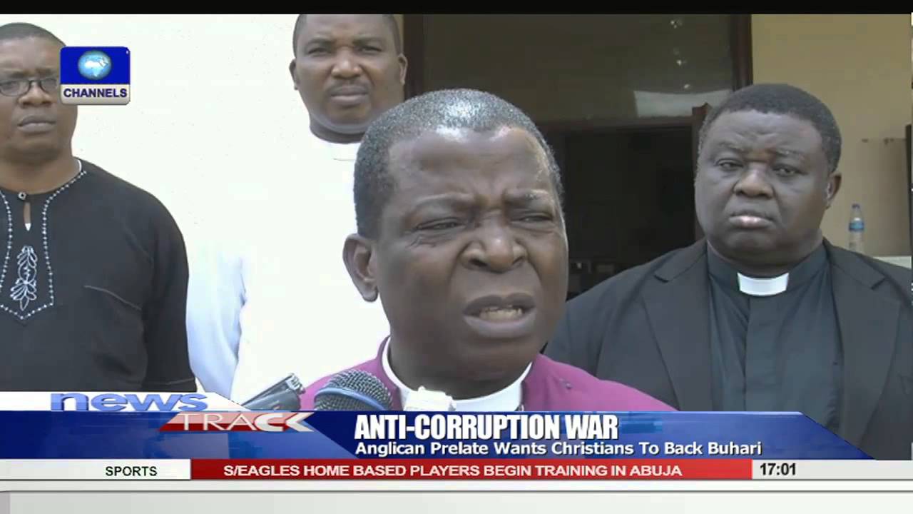 Anglican Primate Asks Churches To Support Anti-Corruption Fight -- 18/08/15