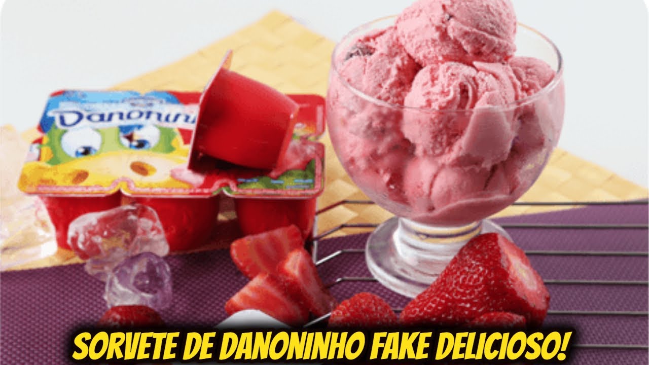 DANONINHO ICE - Fica melhor CREMOSO ou em formato de SORVETE