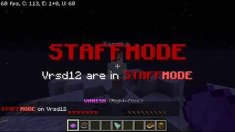✾ DzStaffMode ✾ Staff Mode plugin