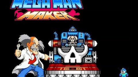 REAL WILY MACHINE  6 AND WILY CAPSULE IN MEGA MAN MAKER 1.8