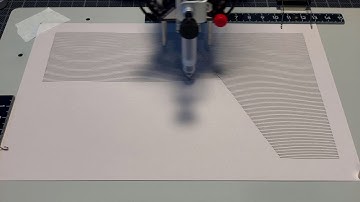 Inktober - Blade on the Axidraw V3/A3 Pen Plotter