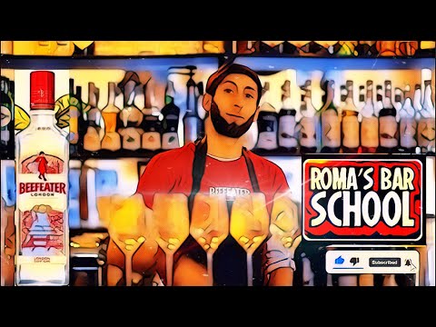 რომას მასტერკლასი- ჯინი Beefeater (როგორ მზადდება Gin Tonic )