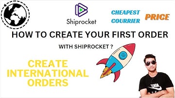 How To Ship International Orders With Shiprocket | International Courrier Company | Best Price