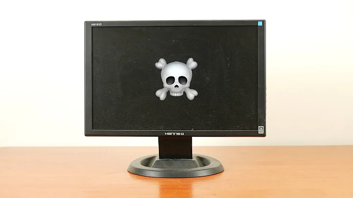 Riparazione di un monitor LCD non funzionante