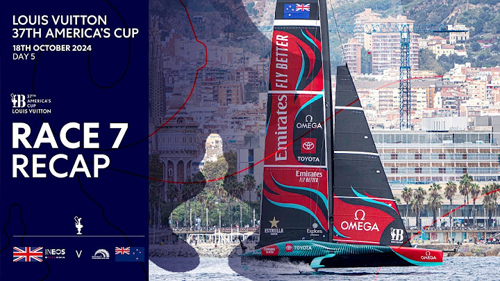 Louis Vuitton 37th America's Cup Race 7 Recap | INEOS Britannia vs Emirates Team New Zealand