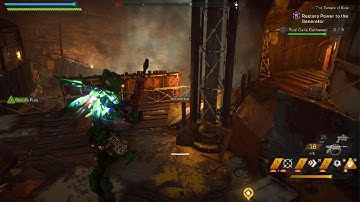 Anthem Playthrough stronghold The Temple of Scars as Emerald interceptor