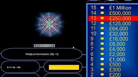 How to Create Who Wants To Be A Millionaire in Visual Basic.Net - Tutorial 5