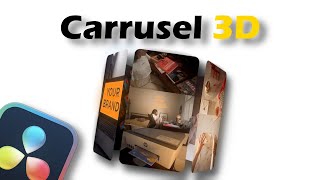 How to Create a 3D Carousel Animation in DaVinci Resolve (Step-by-Step)