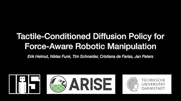 Tactile-Conditioned Diffusion Policy for Force-Aware Robotic Manipulation