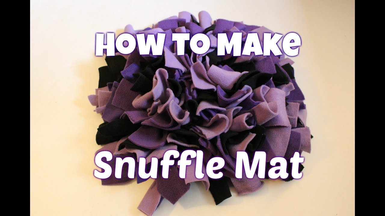 How to Make a DIY Snuffle Mat