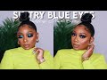 Sultry Blue Eye Look | Tamara Renaye