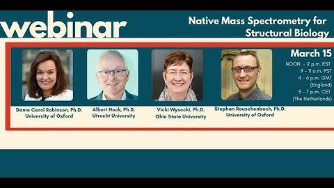 Native Mass Spectrometry for Structural Biology