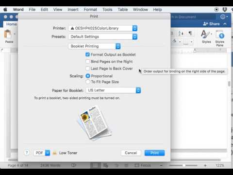printing a booklet in word 2016 printing a booklet in word 2016