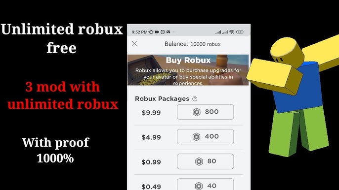 Get unlimited robux. (Working + Proof) 