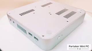 Fanless B1 Barebone i5 Mini PC Win10 Nuc Computer Core i5 4200U 4K HTPC TV Box DHL Free Shipping