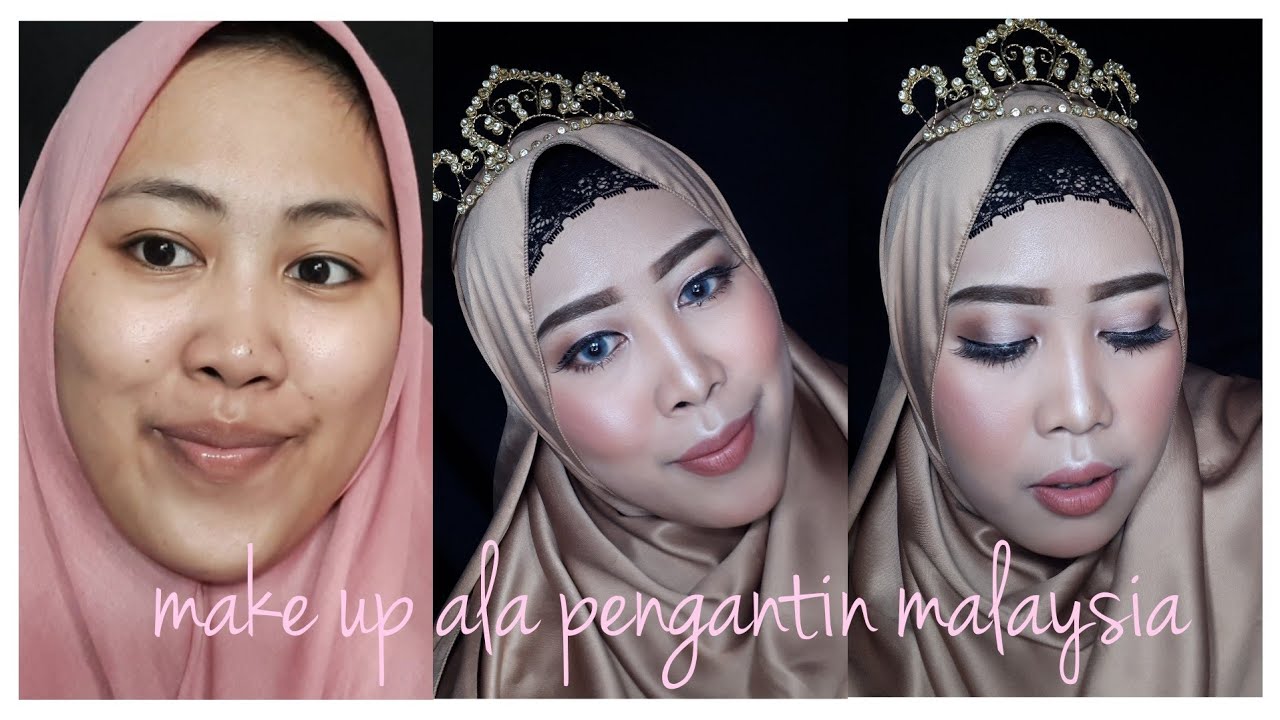 Tutorial Make Up Ala Pengantin Malaysia Di Wajah Indonesia