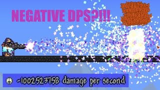 NEGATIVE 1 BILLION Damage (dps) in Terraria?! Terraria mods tmodloader