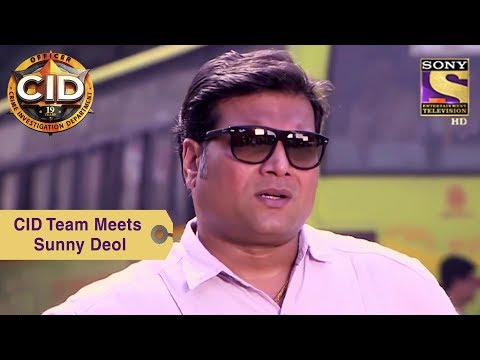 Your Favorite Character | CID Team Meets Sunny Deol | CID