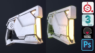 FULL TUTORIAL: Sci-fi Gamemodel (Modeling and Texturing)