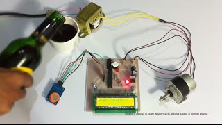 Alcohol Sensing Alert with Engine Locking Project