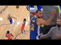 Steph Curry hits an incredible shot but it doesn't count👀 GSW vs OKC