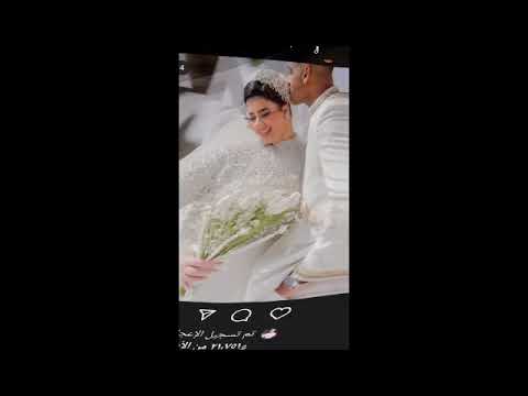 سيشن صور محمود دولا ونور محسن في كتب الكتاب 