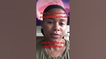 How to authenticate your birth certificate #birthcertificatefraud #national #status #authentication