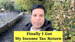 I got my income tax return 😊|| How To Apply Income Tax Return In UK 🇬🇧 || @rahulsukpedia