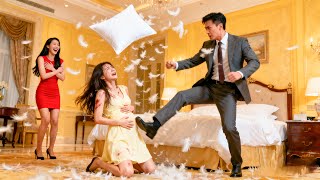 For ex, he kicked her (8-month preg) till miscarriage; now she rose, destroyed all his!